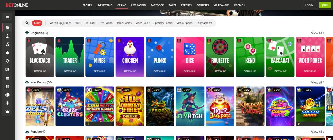 BetOnline Casino