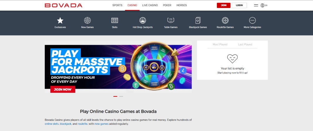 Bovada Casino